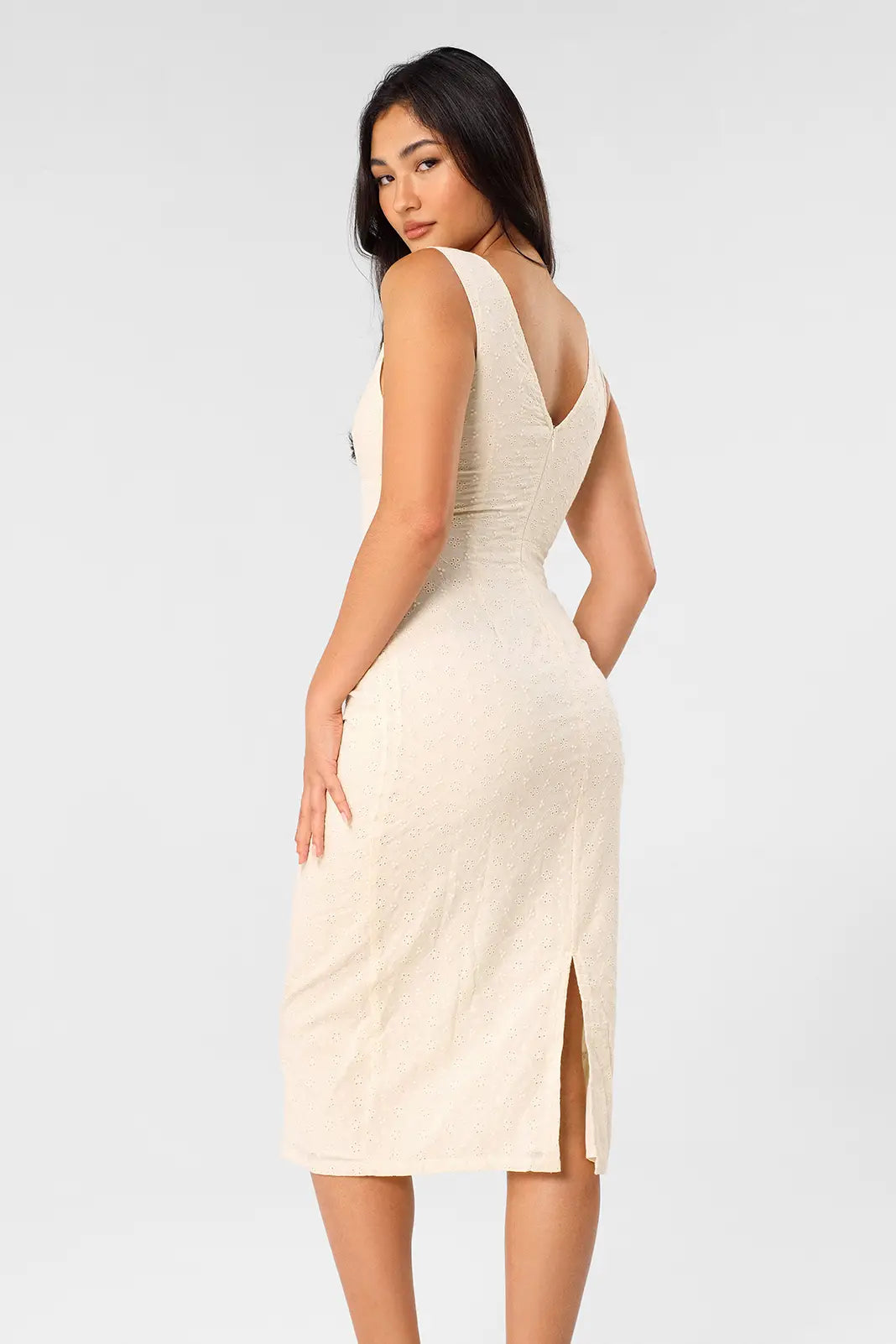 Women | Ivy Midi Dress | Cornelia Eyelet