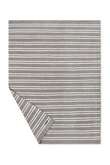 Cozychic Doubled Stripe Blanket | Beach Rock/Cream