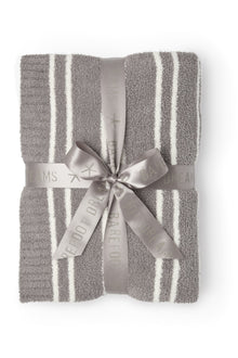 Cozychic Doubled Stripe Blanket | Beach Rock/Cream