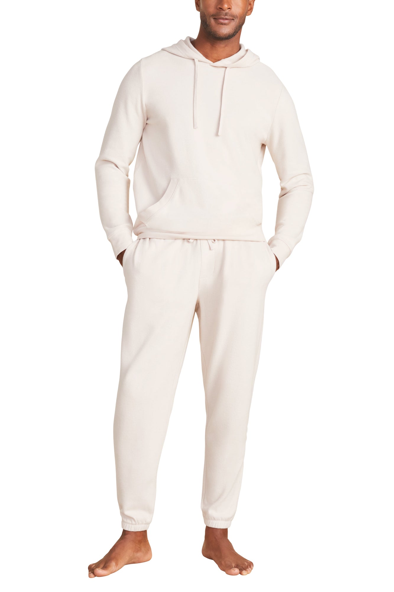 Mens | Malibu Collection Brushed Fleece Jogger | Bisque