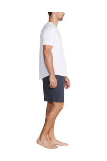 Mens | Malibu Collection Washed Jersey Short Sleeve | White