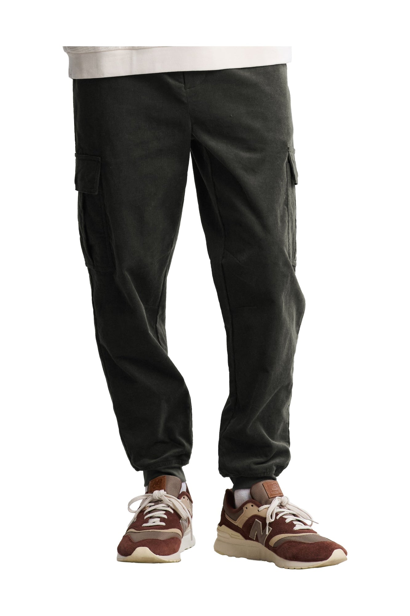Mens | Malibu Collection Corduroy Jogger | Dark Moss
