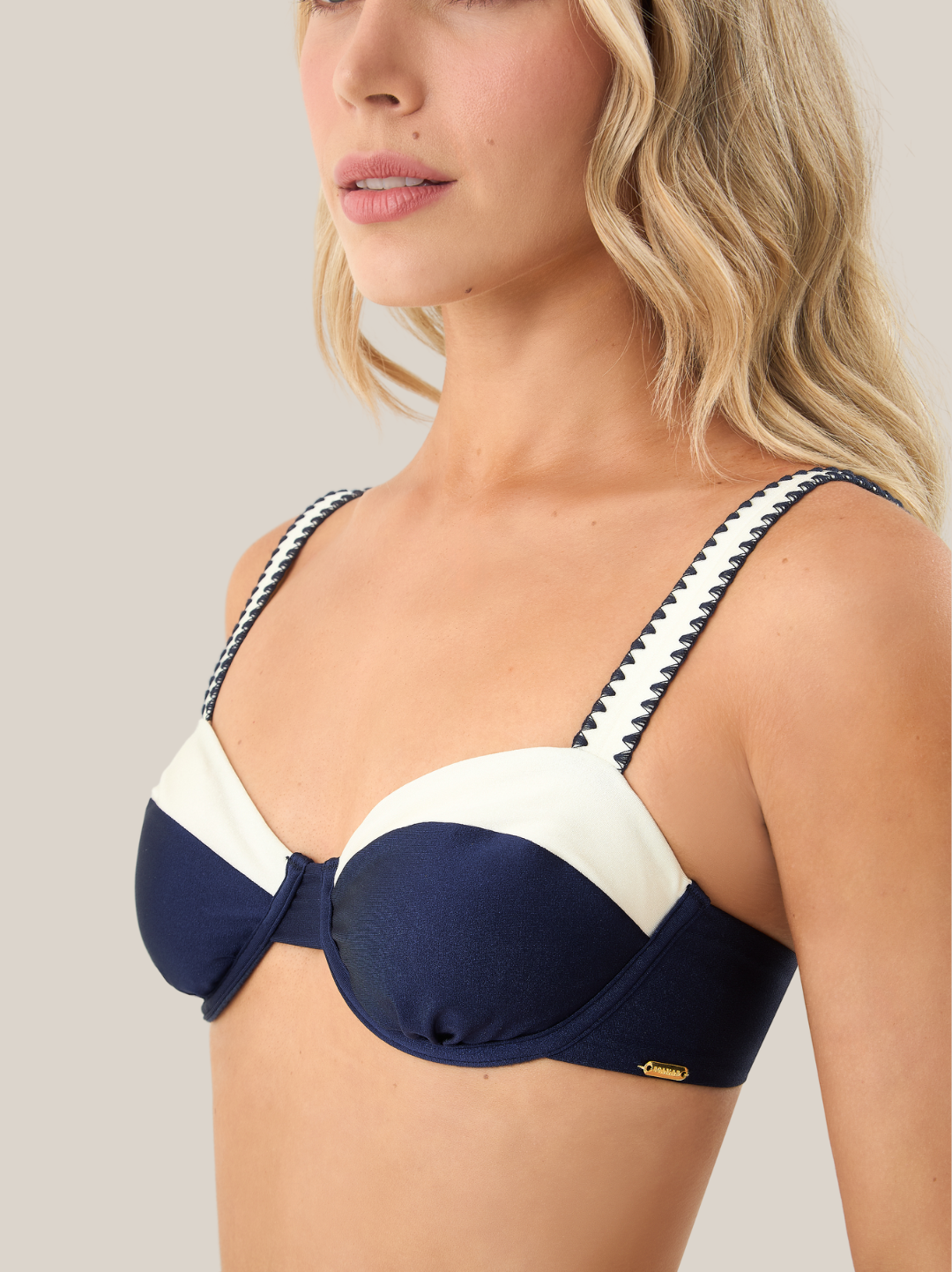 Beth Bikini Top | Ocean Blue