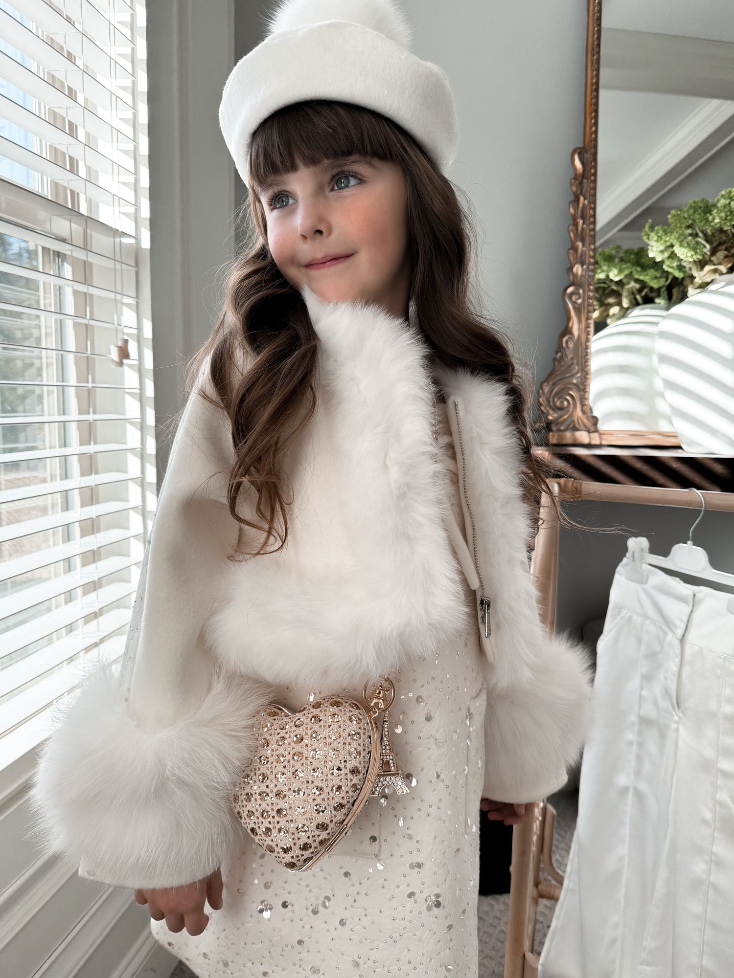 Girl | Marshmallow Wool Coat | Ivory