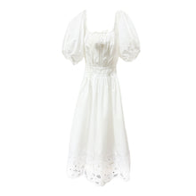 Women | Blanca Cotton Mom Dress | White
