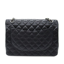 Chanel | Pre-Owned Maxi Classic Caviar Double Flap | Black