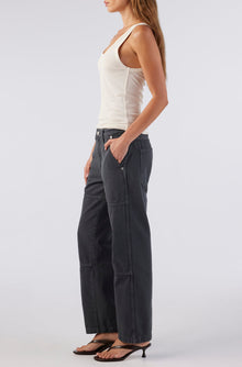 AMO Denim | Billie Field Pant in Pewter