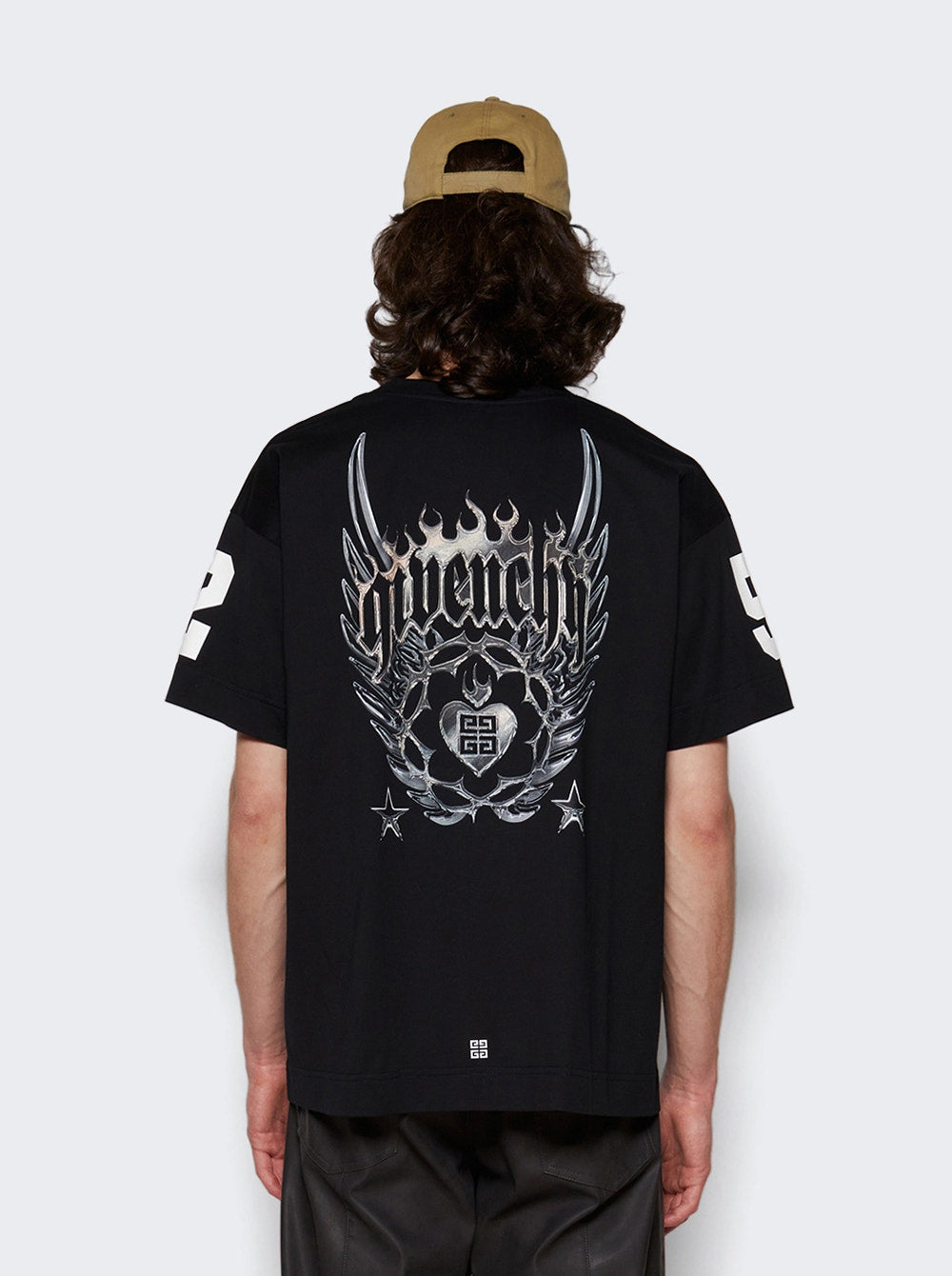 Men | Givenchy | Boxy Short Sleeve Tee | Black (V1)