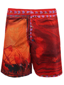 Men | Givenchy | Long Print Swim Trunks