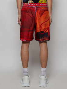 Men | Givenchy | Long Print Swim Trunks