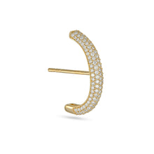 Stone and Strand 14K Yellow Gold Bold Pave Suspender Side Image