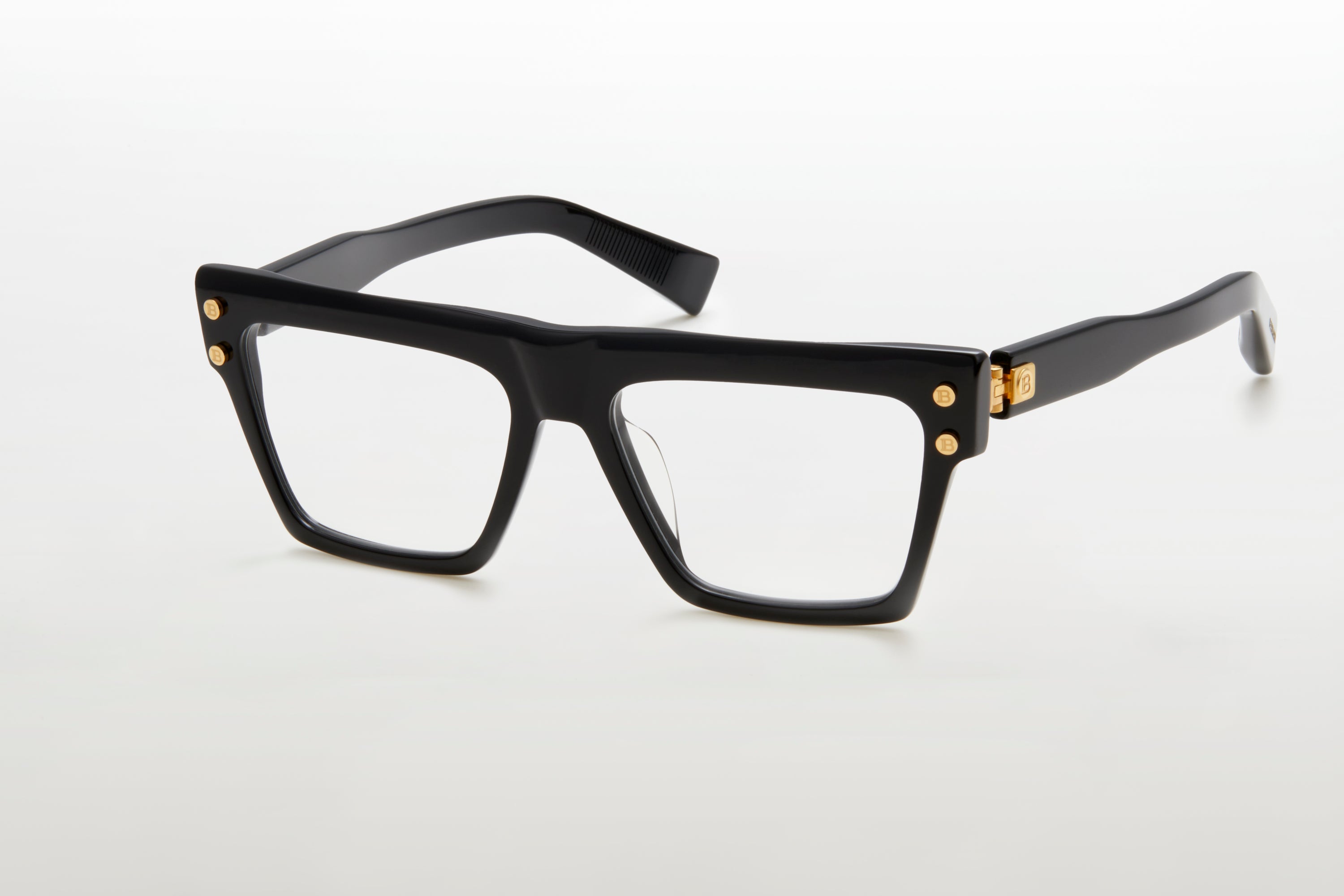 Unisex | B - V Optical | Black - Gold | Clear