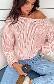 Bea Baby Sweater | Pink
