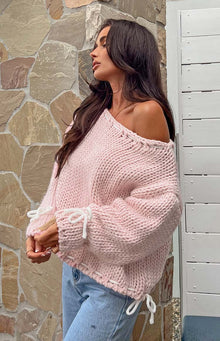 Bea Baby Sweater | Pink