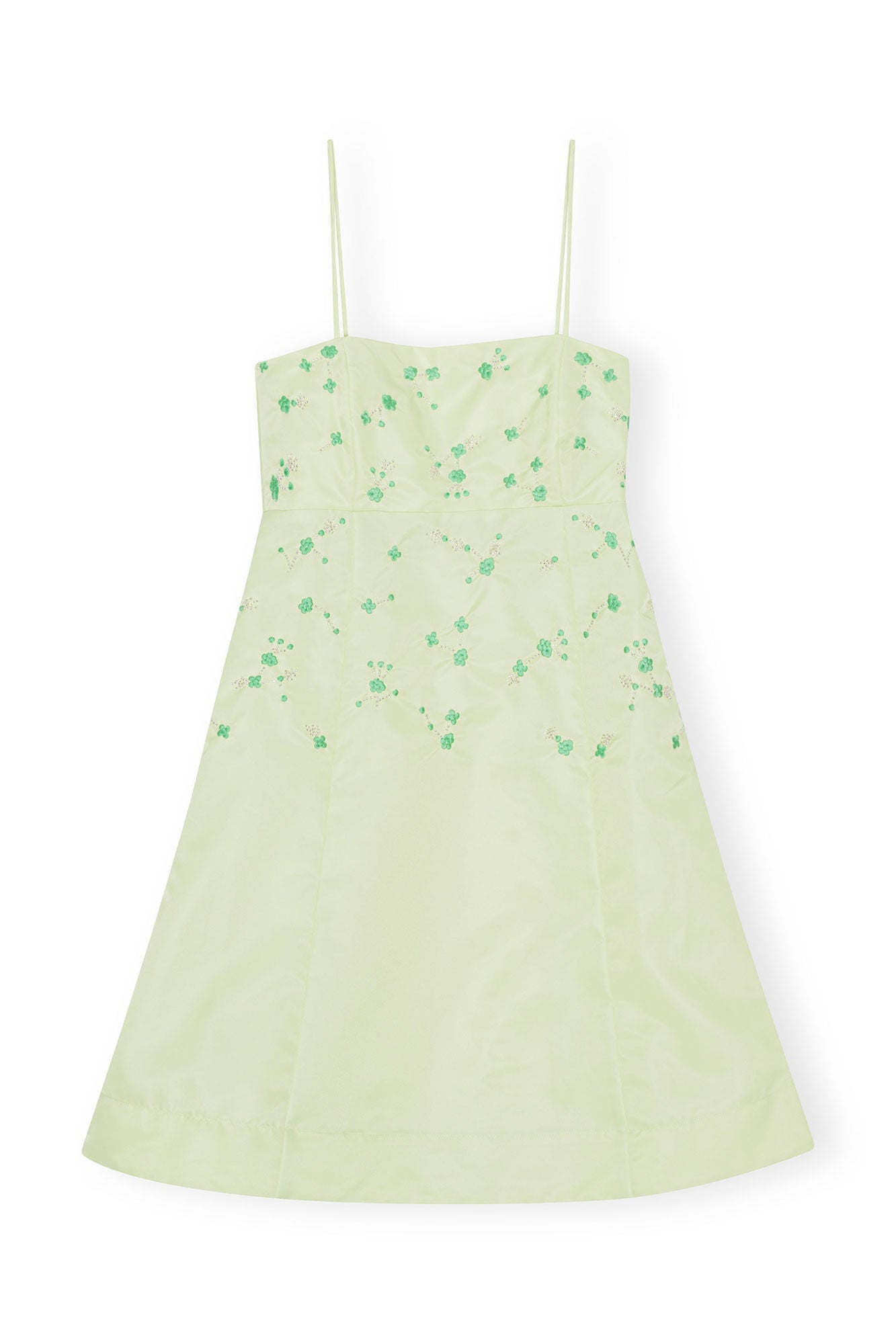 Beaded Nylon Mini Dress | Lily Green