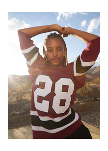 Better League Hockey Jersey | Burgundy