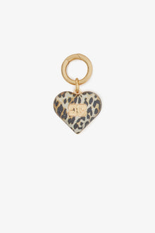 Bou Heart Charm | Leopard