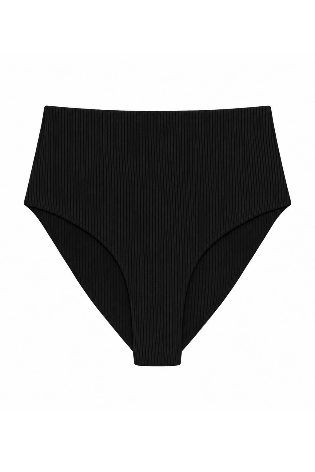 Bound Bottom | Black Ribbed
