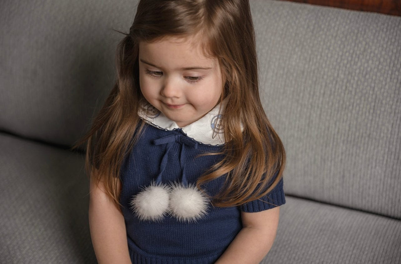 Boy | Billie Knit Top and Shorts Set | Navy