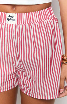 Brad Boxer Shorts | Red Stripe