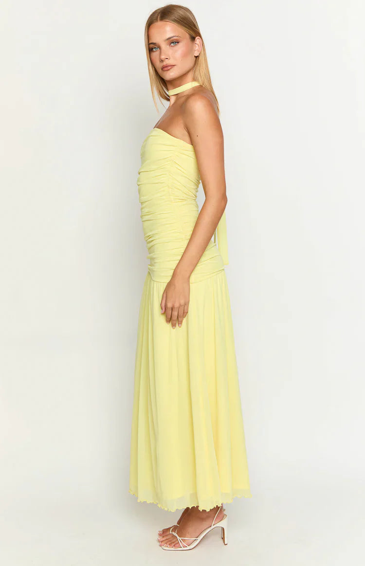 Brayan Maxi Dress | Yellow