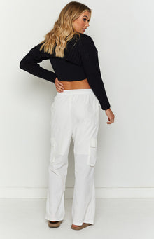 Briar Cargo Pants | White