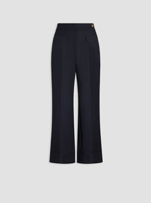 Brody Crop/Cuff Pant | Navy