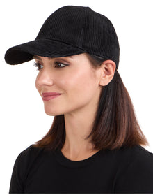 Bruno Magli | Women | Corduroy Bb Cap | Black