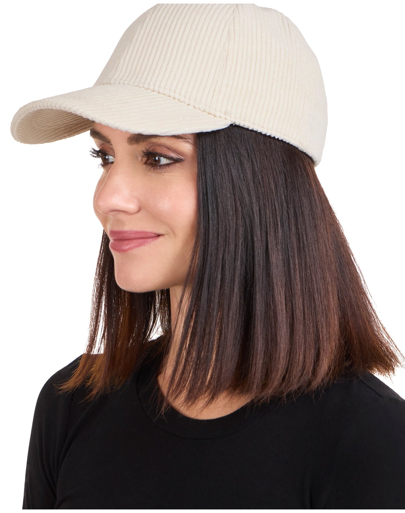 Bruno Magli | Women | Corduroy Bb Cap | Ivory