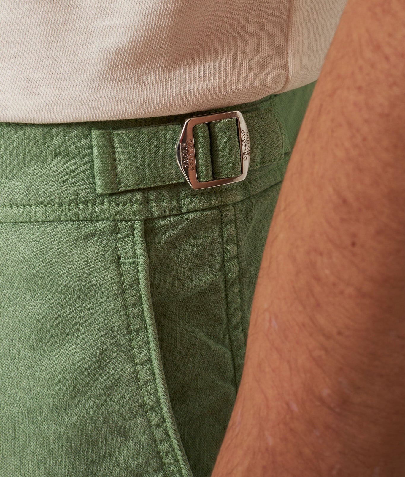 Bulldog Garment Dye Mid-Length Garment Dye Shorts Woven | Fresh Lawn