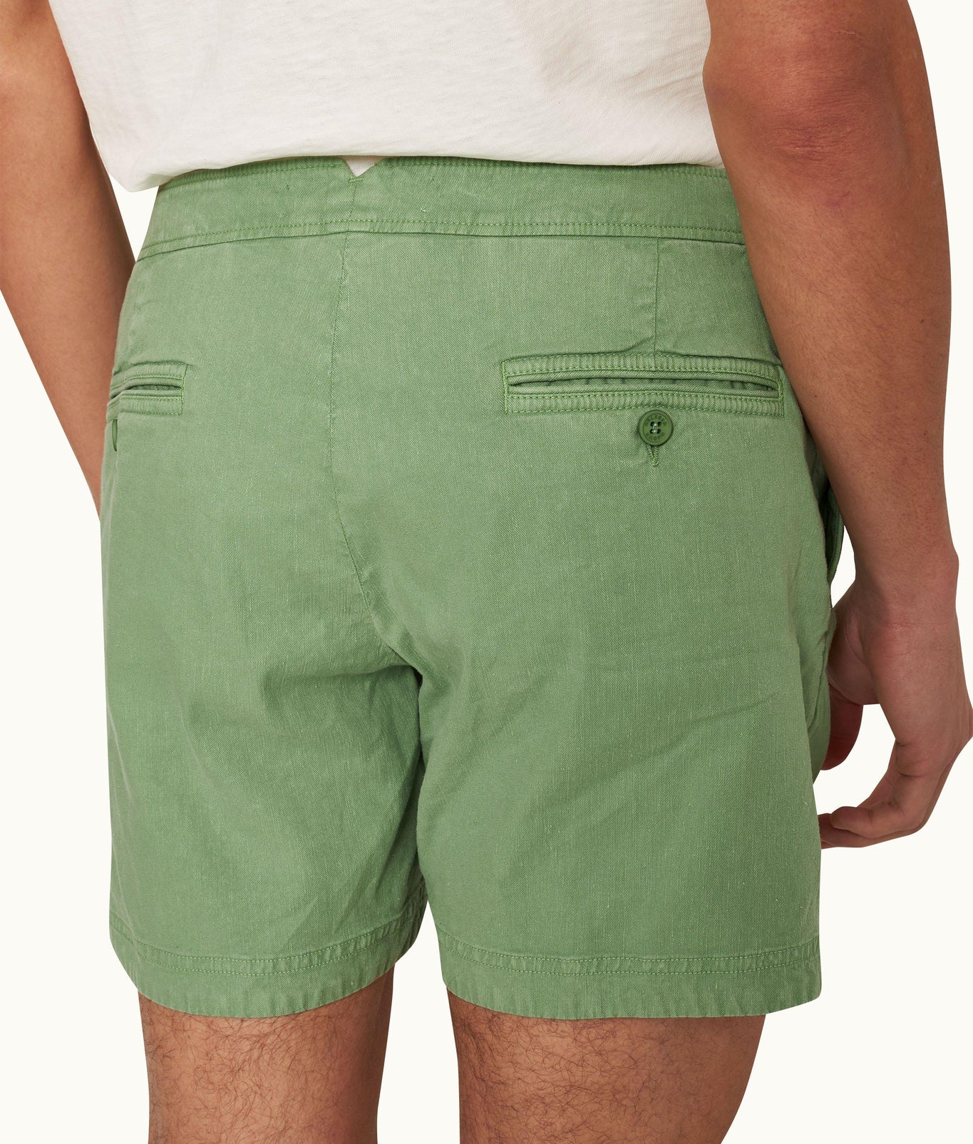 Bulldog Garment Dye Mid-Length Garment Dye Shorts Woven | Fresh Lawn