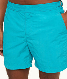Bulldog Mid-Length Swim Shorts | Crystal Sea