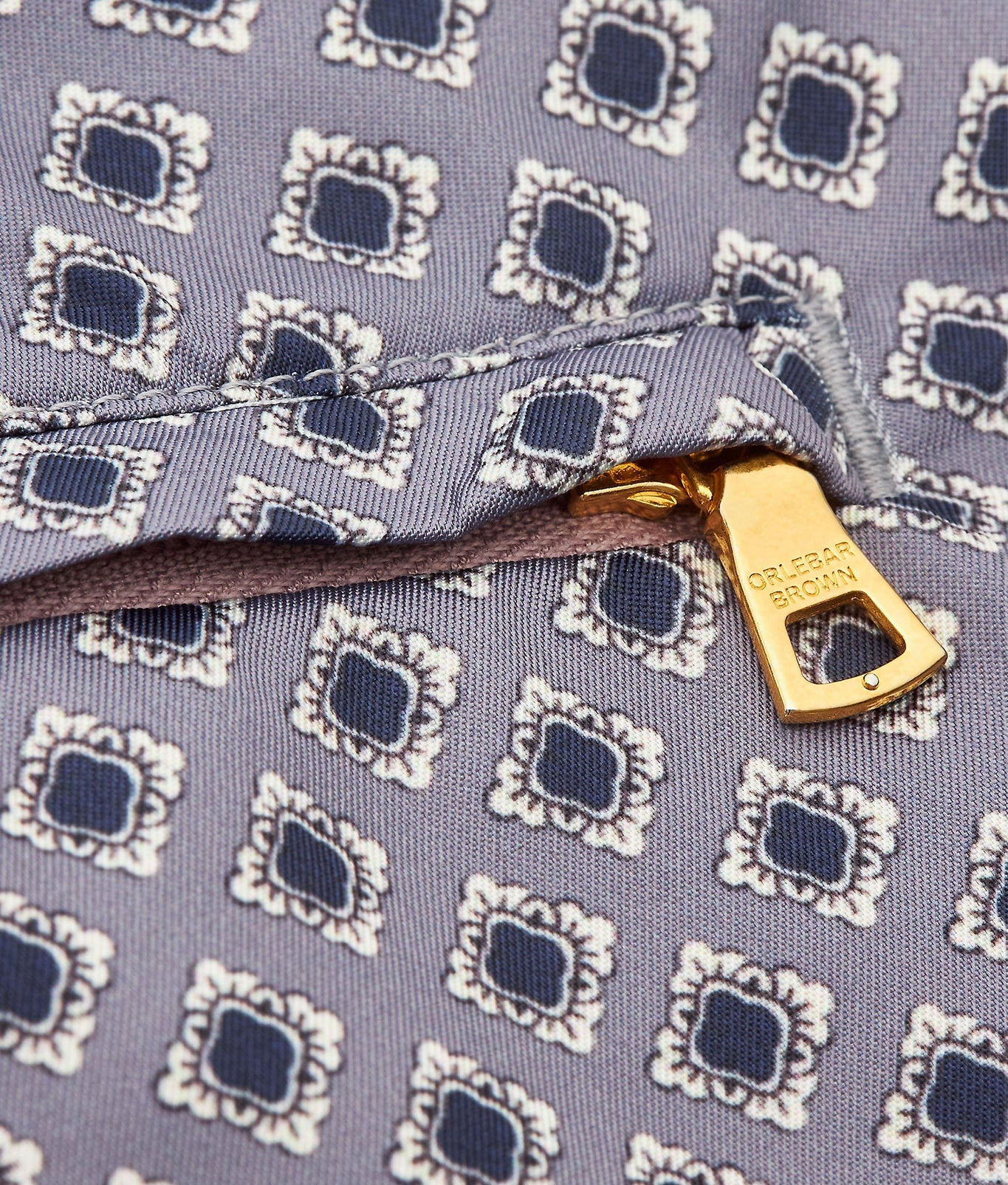 Bulldog Solmio Print Mid-Length Swim Shorts | Taro