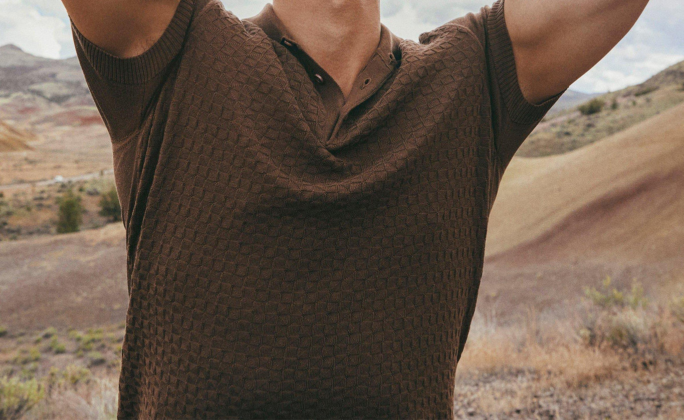 Burnham Silk Tailored Fit Silk Polo Shirt | Nomadic
