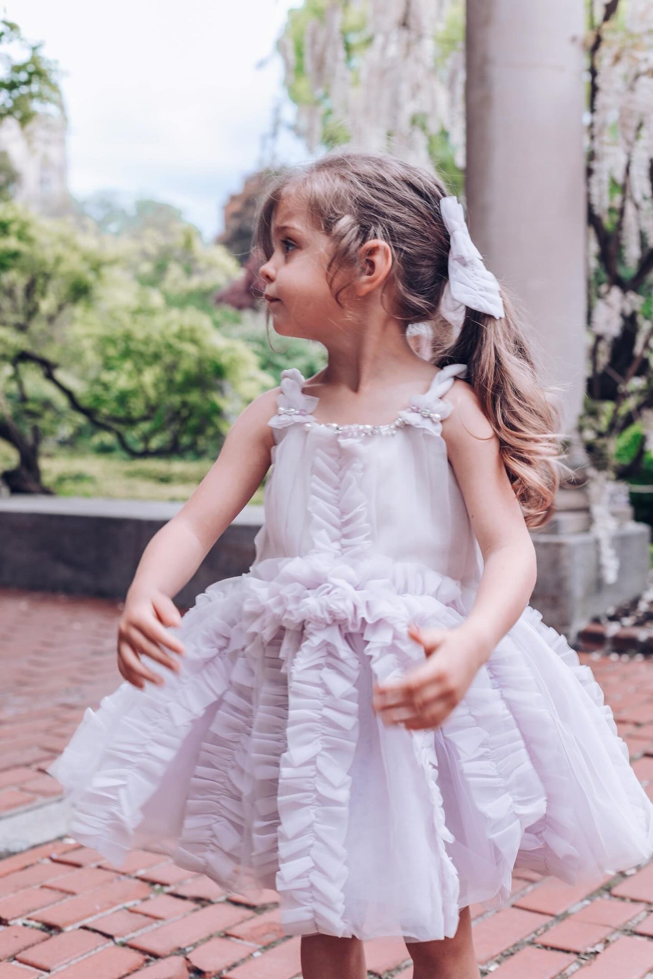 Girl | Ariel Tulle Dress | Lavender