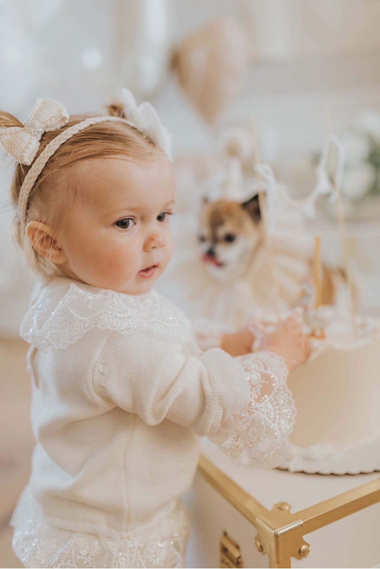 Girl | Emma Cotton and Lace Top and Shorts Set | White