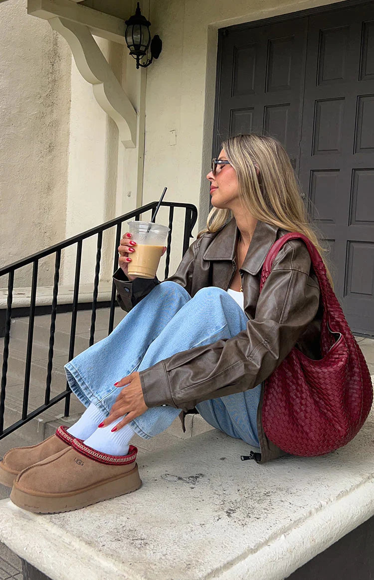 Calliope Mid Rise Slouchy Jeans | Light Wash