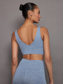 Wrap Bra in Heather Melt | Quiet Harbor