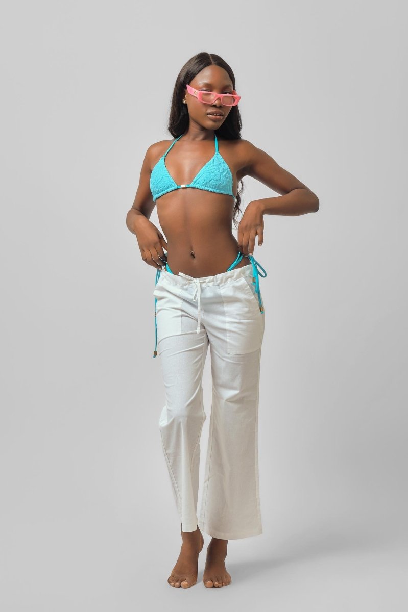 Women | Catarina Linen Pants | White