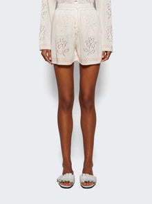 Women | Calle Del Mar | Dinner Party Short Natural And Shell | White