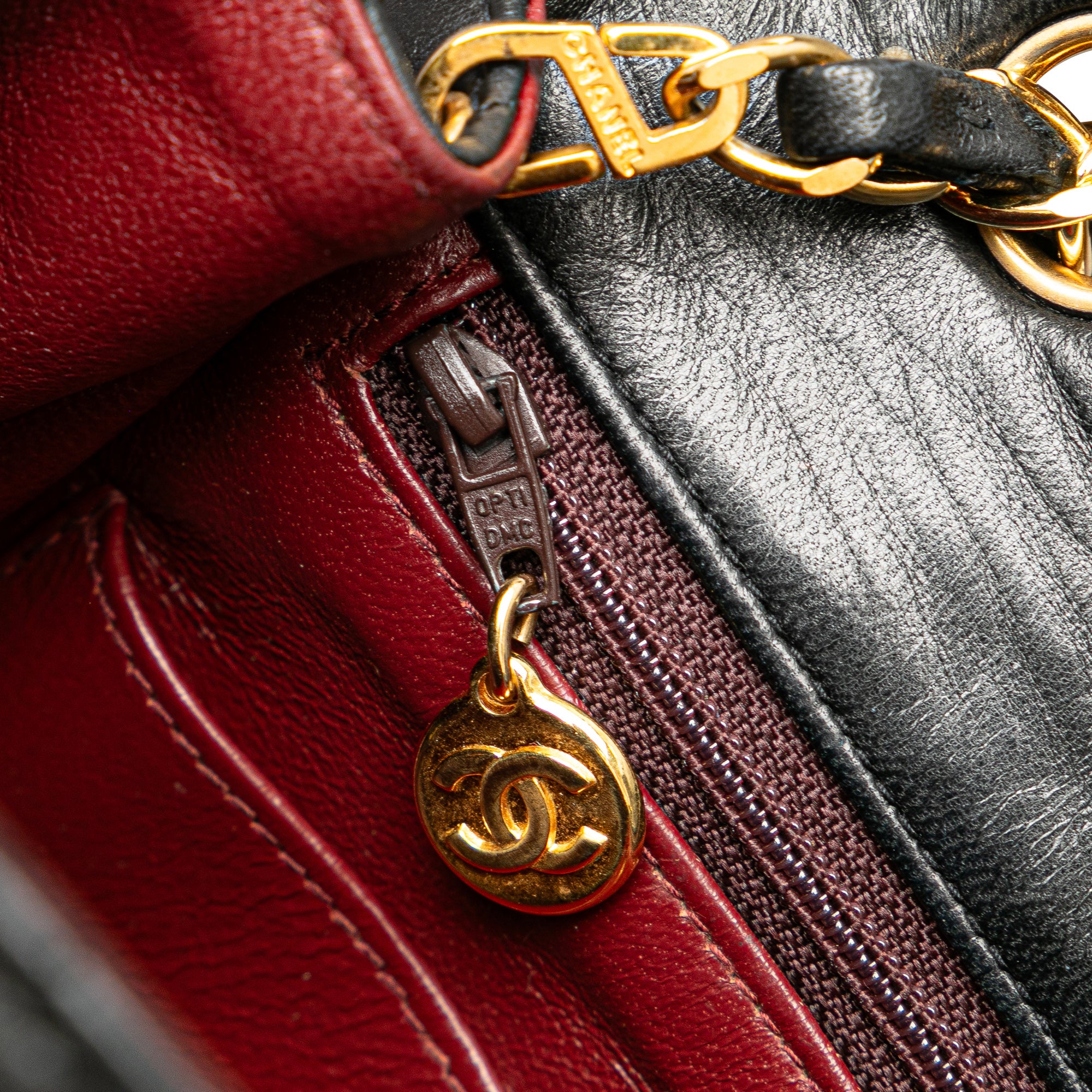 Chanel | Pre-Owned Mini Square Classic Lambskin Single Flap | Black