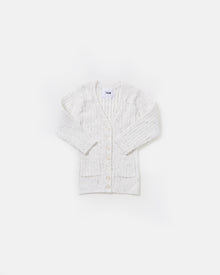 Cardigan - Ribbed | Seashell