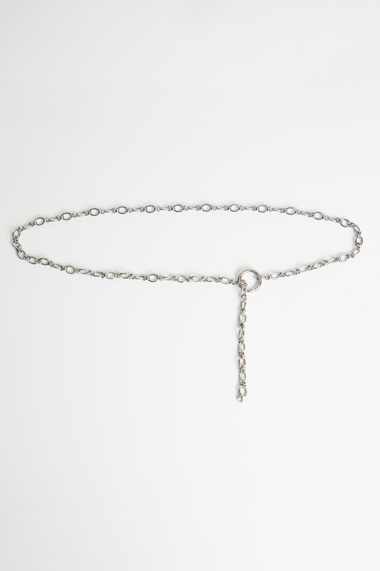 Saint Tropez Chain Belt - Silver