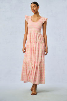 Chessie Heirloom Print Cotton Maxi Dress | Macaroon