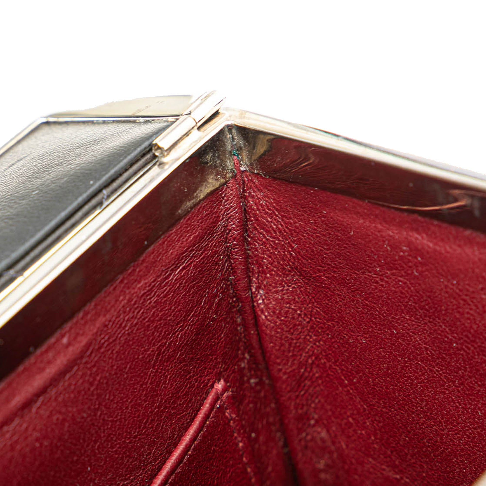 Chanel | Pre-Owned Quilted Lambskin Leather Box Bag | Black