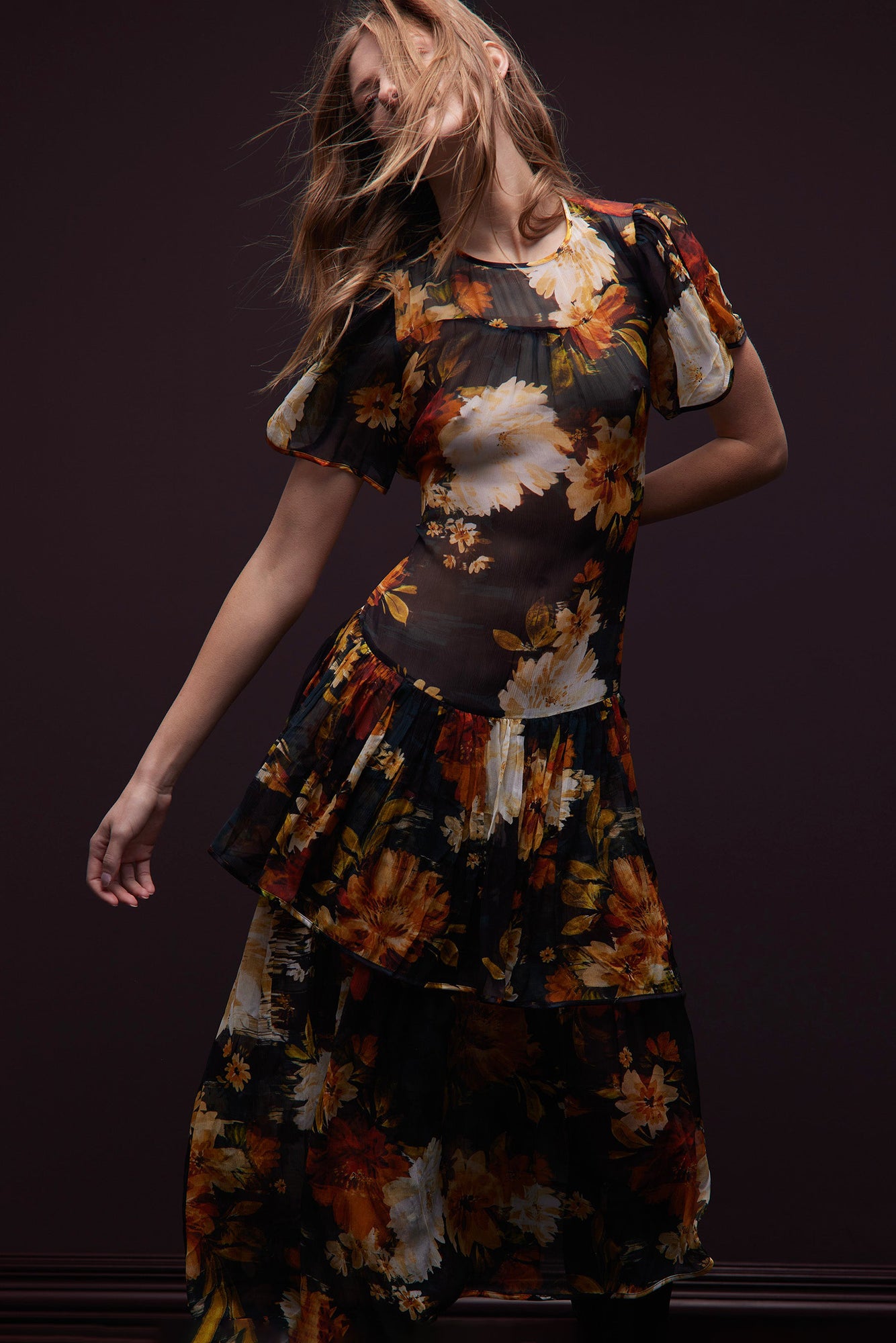 Mallories Dress | Amber Glow