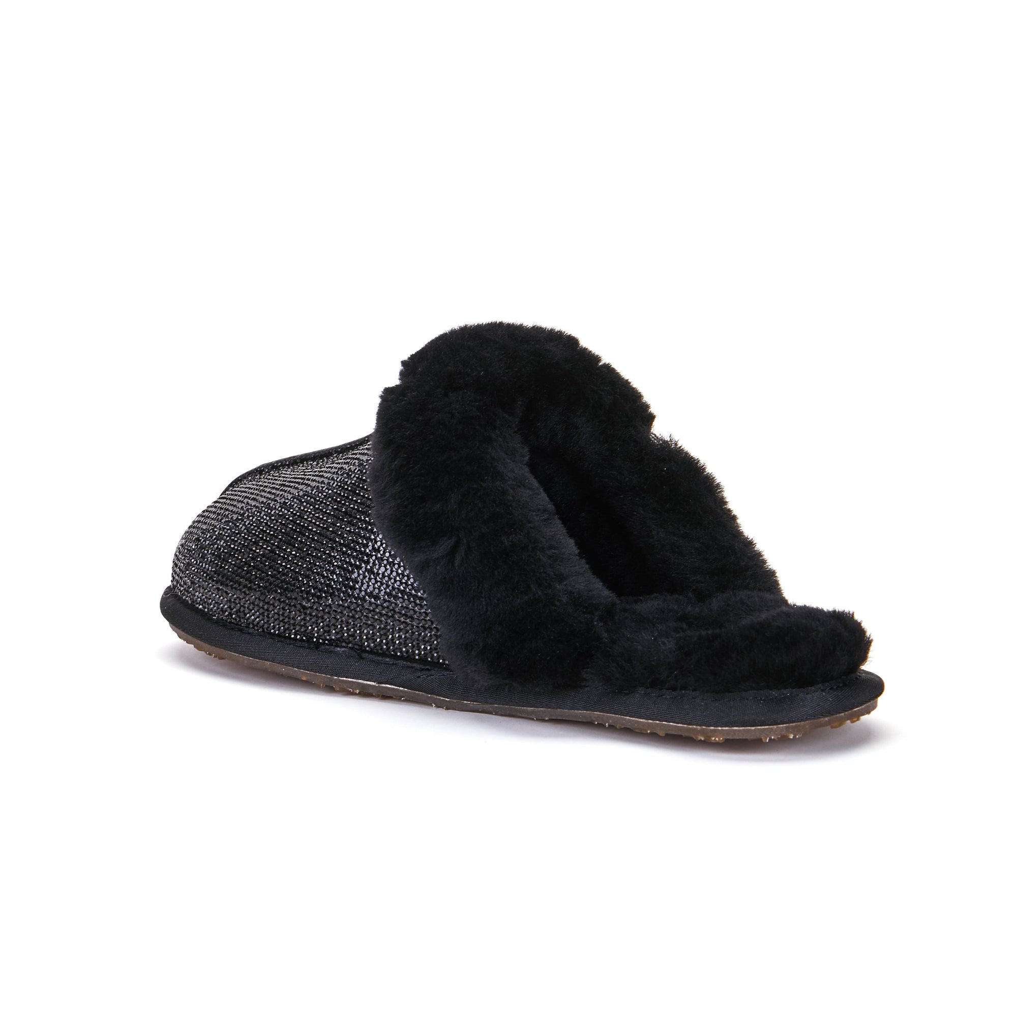 CLOSED MULE GLITTER BLACK - Australia Luxe Collective