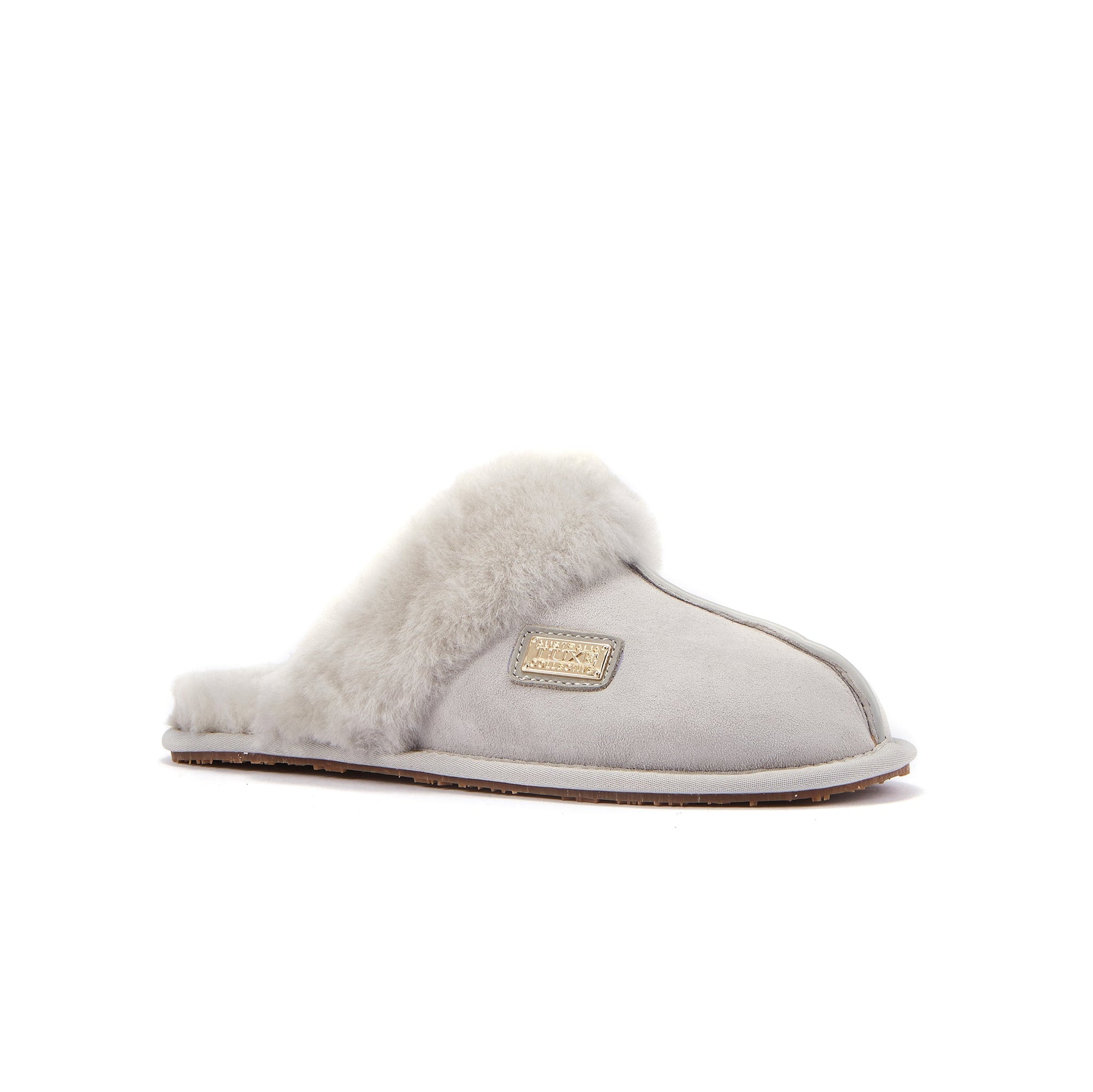 CLOSED MULE ICE GRAY - Australia Luxe Collective