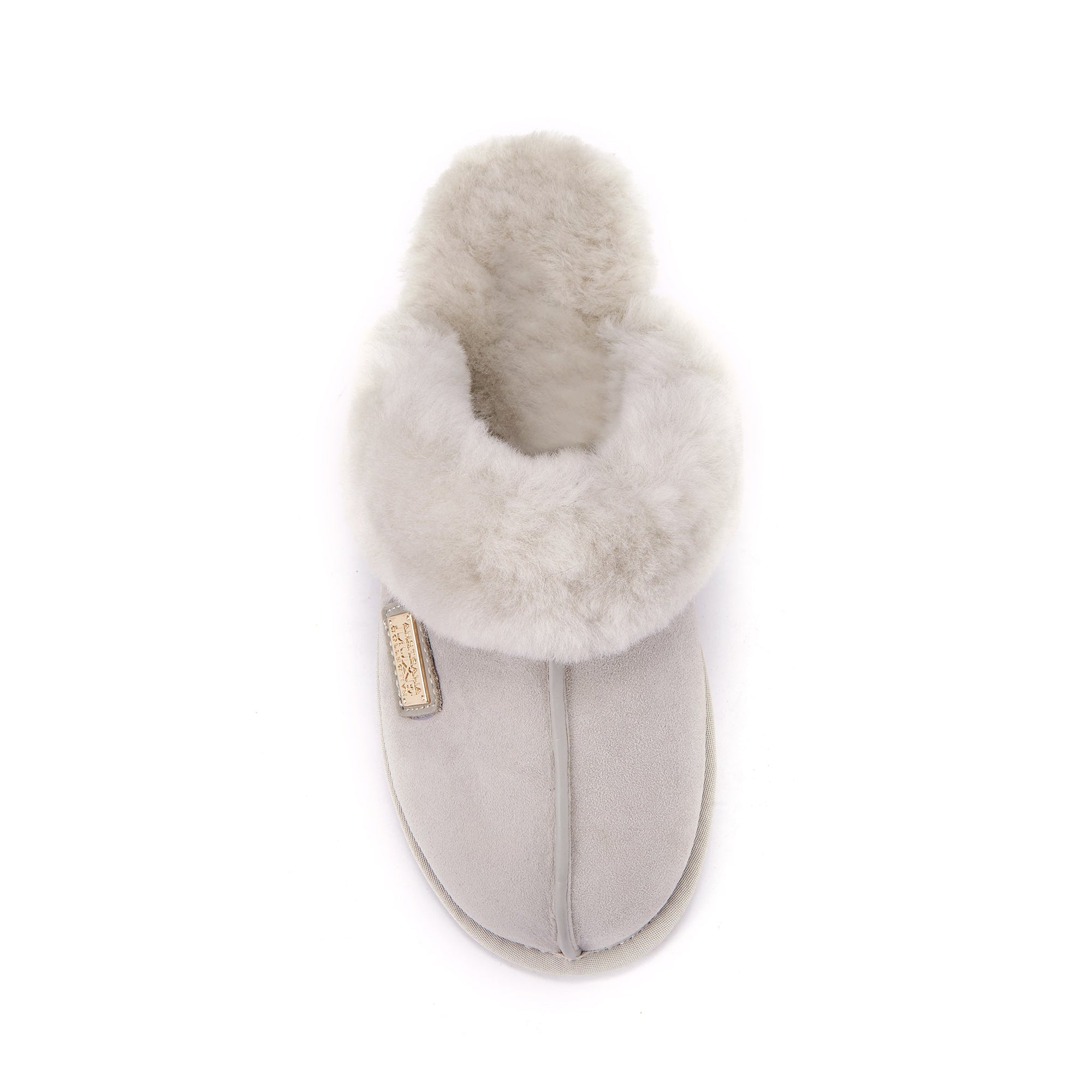 CLOSED MULE ICE GRAY - Australia Luxe Collective