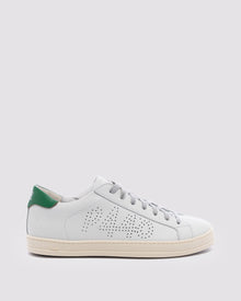 Men | John Sneaker | White/Green
